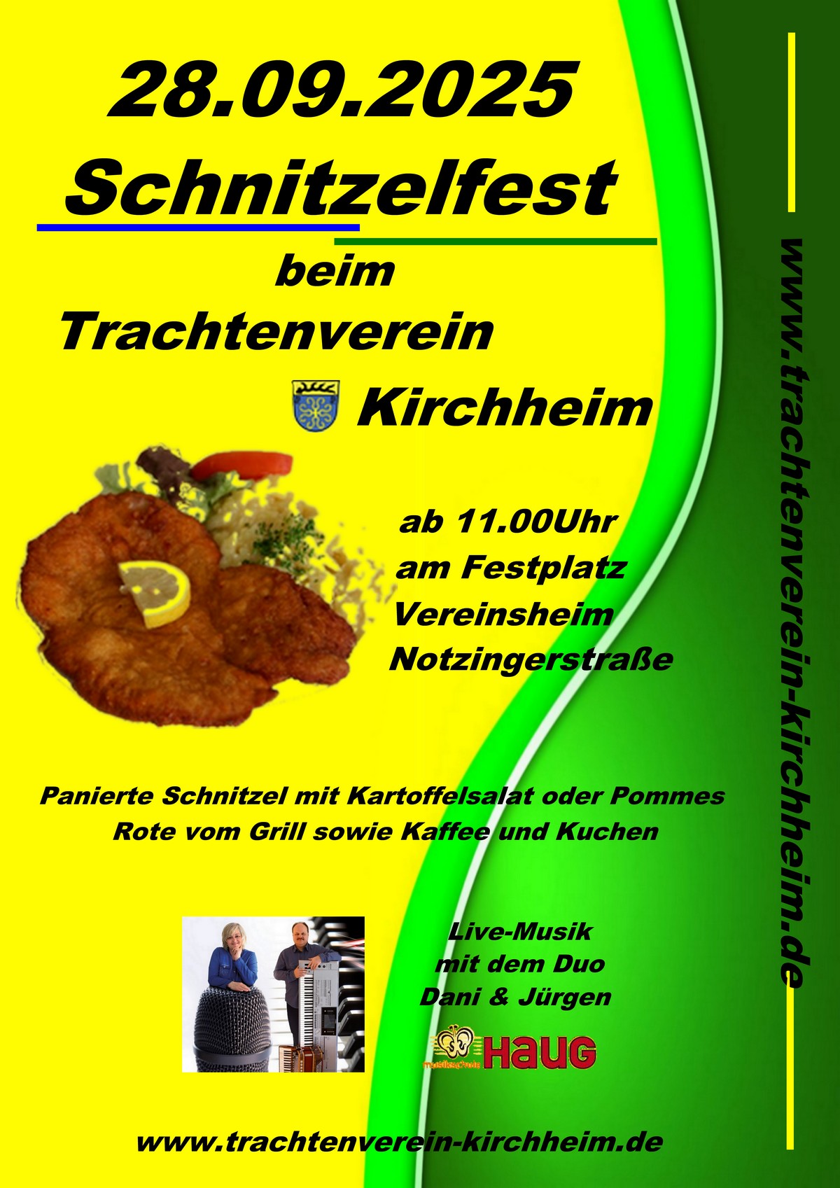 Homepage Schnitzelfest 2025